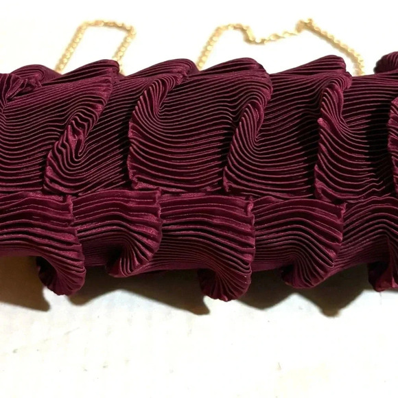 Jewel badgley mischka Burgundy polyester handbag - Picture 3 of 8